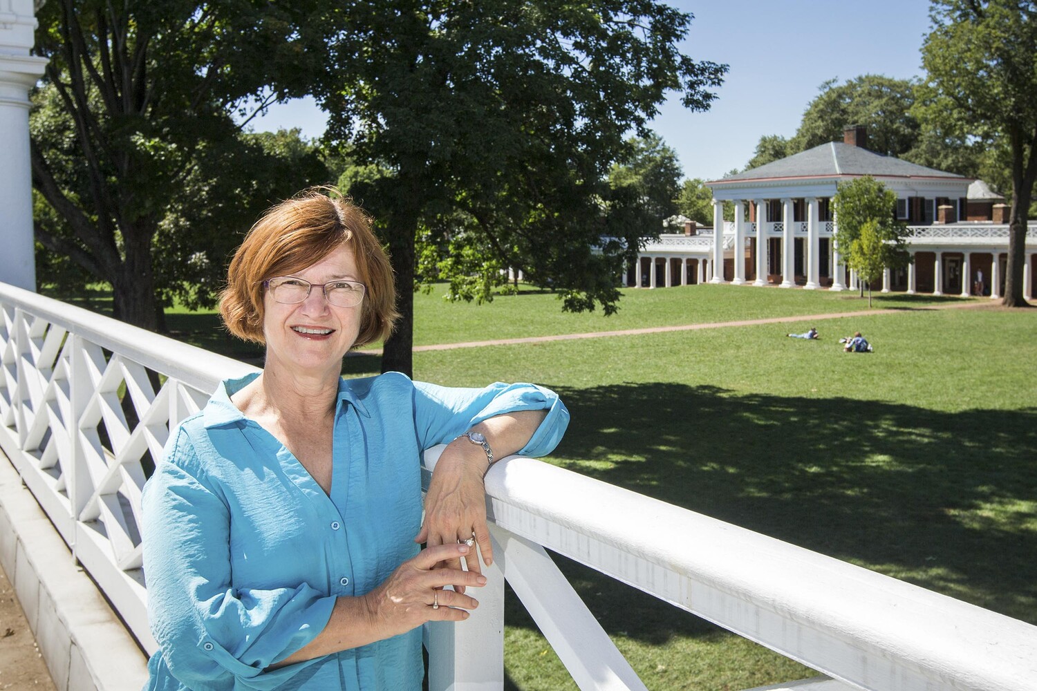Hughes was the University of Virginia’s University Landscape Architect for 26 years until her retirement in 2022.
Credit: Dan Addison, UVA Communications