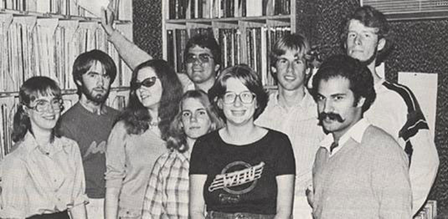 WTJU 1981 Staff Photo